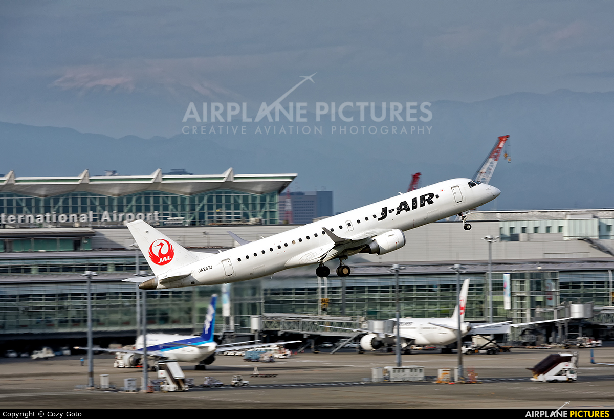 J-Air JA247J aircraft at Tokyo - Haneda Intl