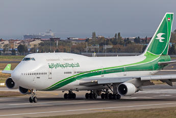 YI-ASA - Iraqi Airways Boeing 747-400