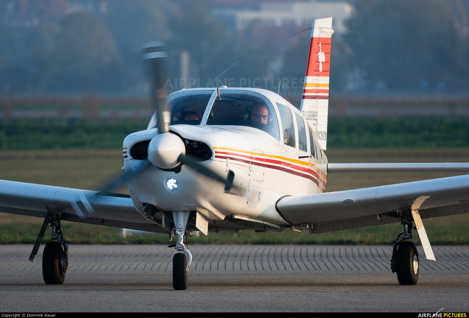 Flugschule Grenchen HB-PES aircraft at Grenchen