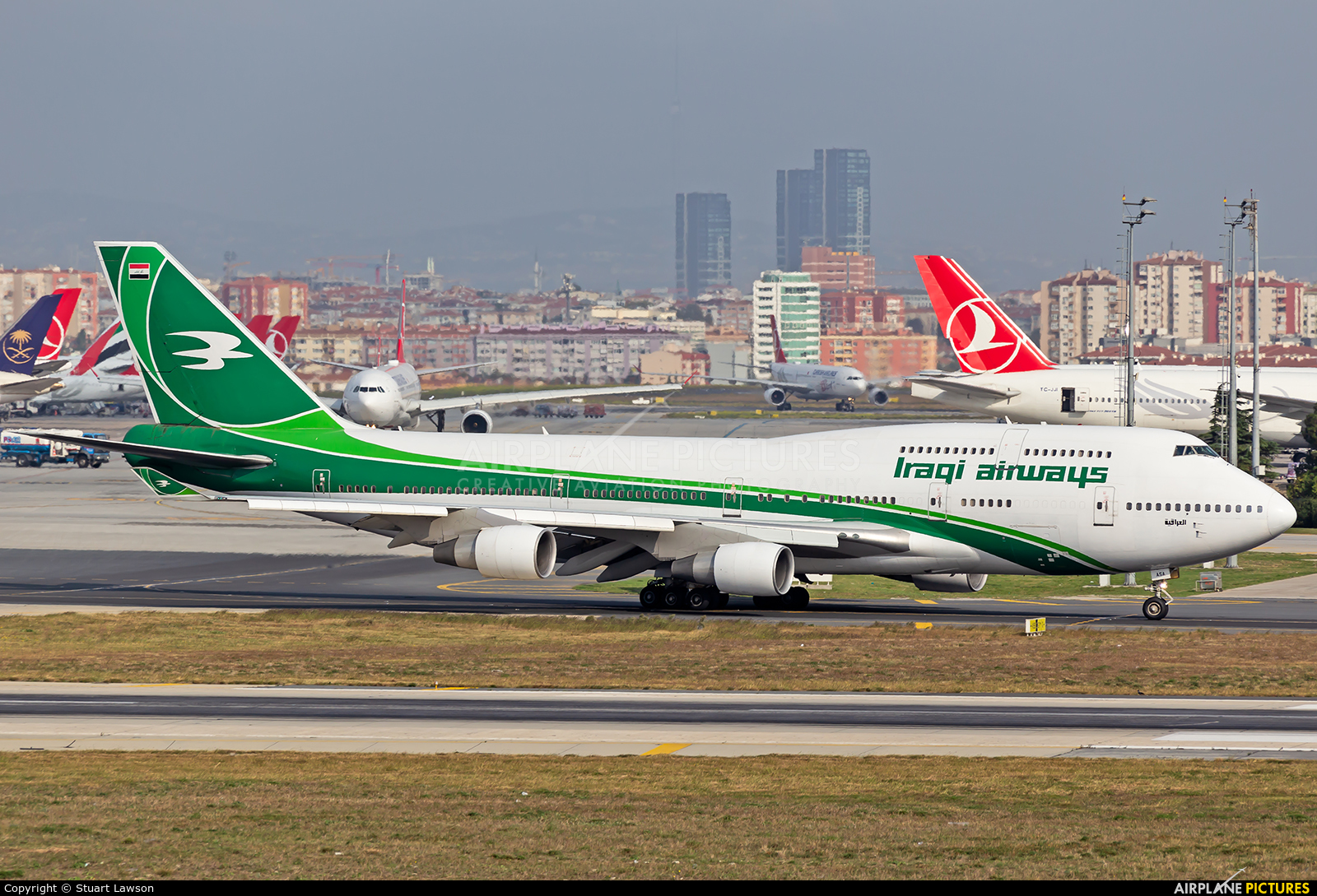 Iraqi Airways YI-ASA aircraft at Istanbul - Ataturk