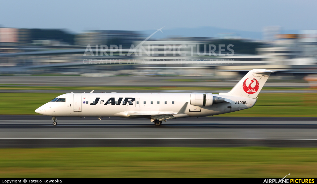 J-Air JA206J aircraft at Osaka - Itami Intl