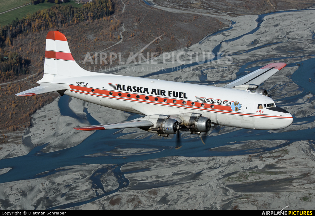 Alaska Air Fuel N96358 aircraft at In Flight - Alaska