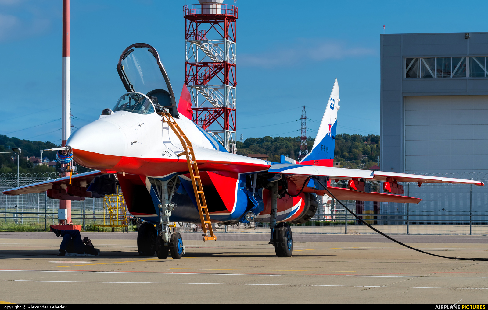 Russia - Air Force "Strizhi" RF-91929 aircraft at Sochi Intl