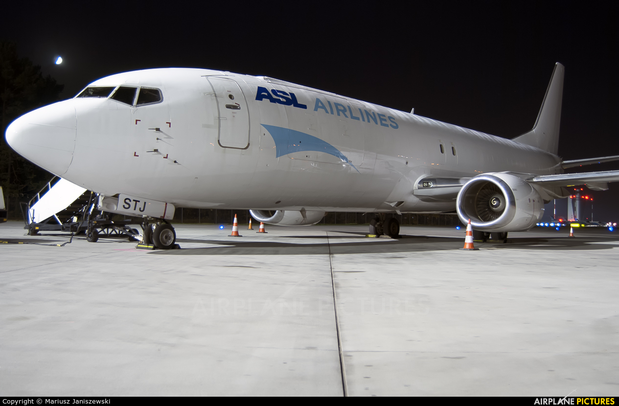 ASL Airlines EI-STJ aircraft at Katowice - Pyrzowice