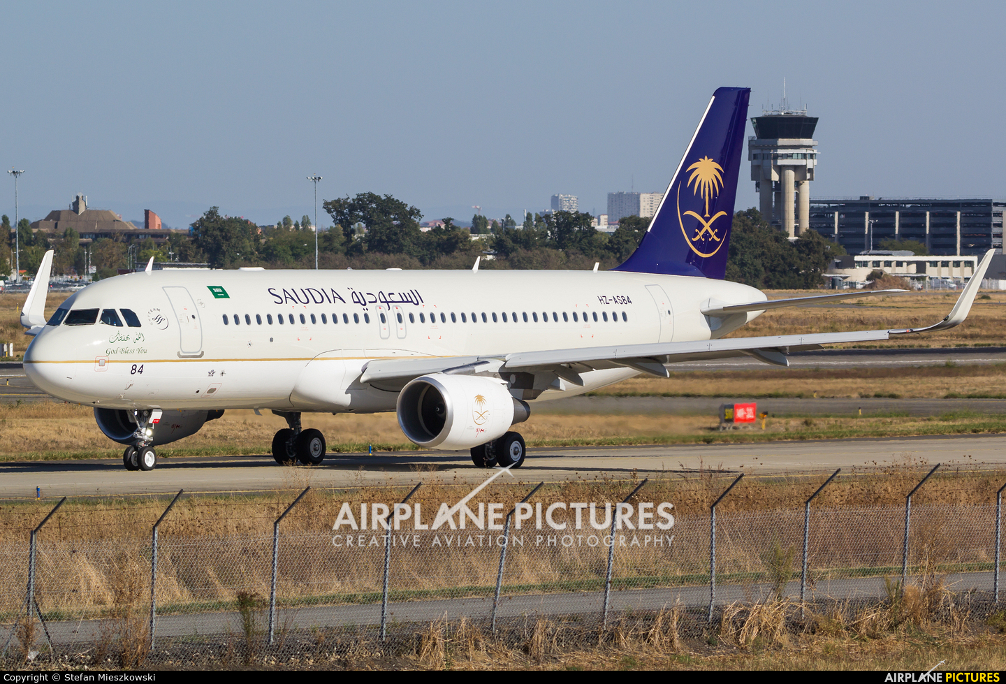 Saudi Arabian Airlines HZ-AS84 aircraft at Toulouse - Blagnac