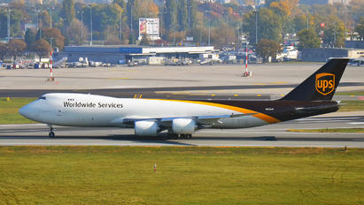N605UP - UPS - United Parcel Service Boeing 747-8F