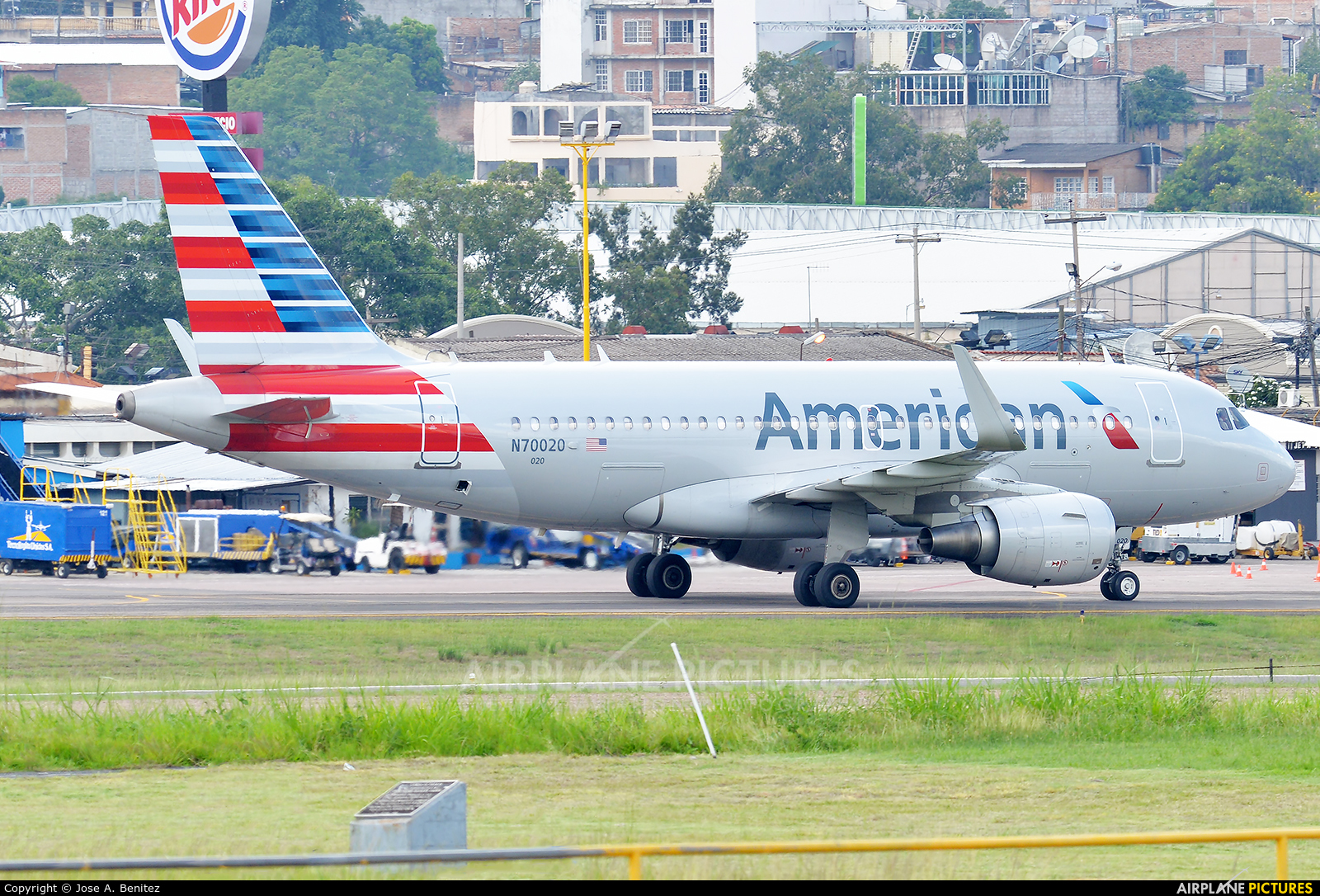 American Airlines N70020 aircraft at Tegucigalpa - Toncontin