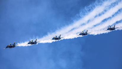 - - USA - Navy : Blue Angels McDonnell Douglas F-18C Hornet