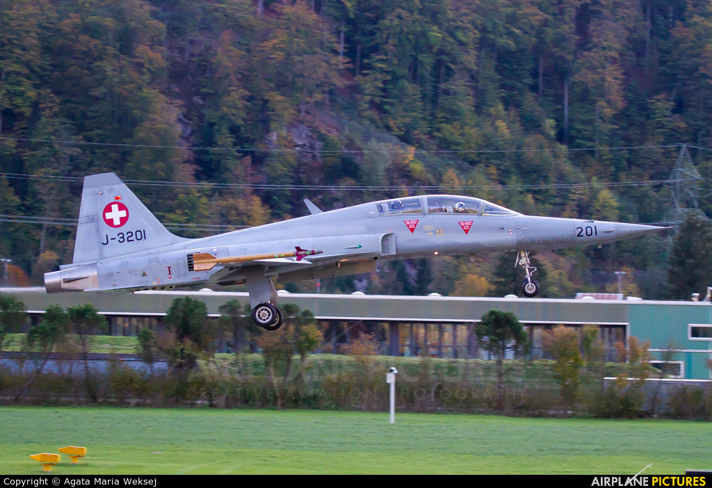 Switzerland - Air Force J-3201 aircraft at Meiringen