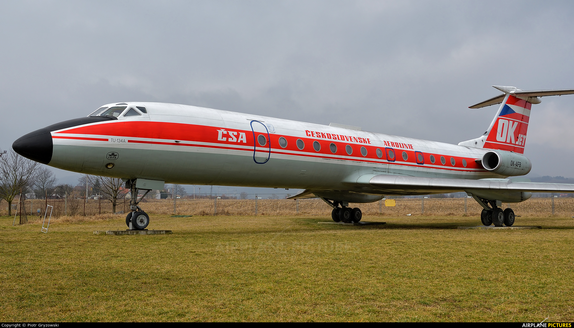 CSA - Czechoslovak Airlines OK-AFB aircraft at Dubnica nad Vahom - Slavnica