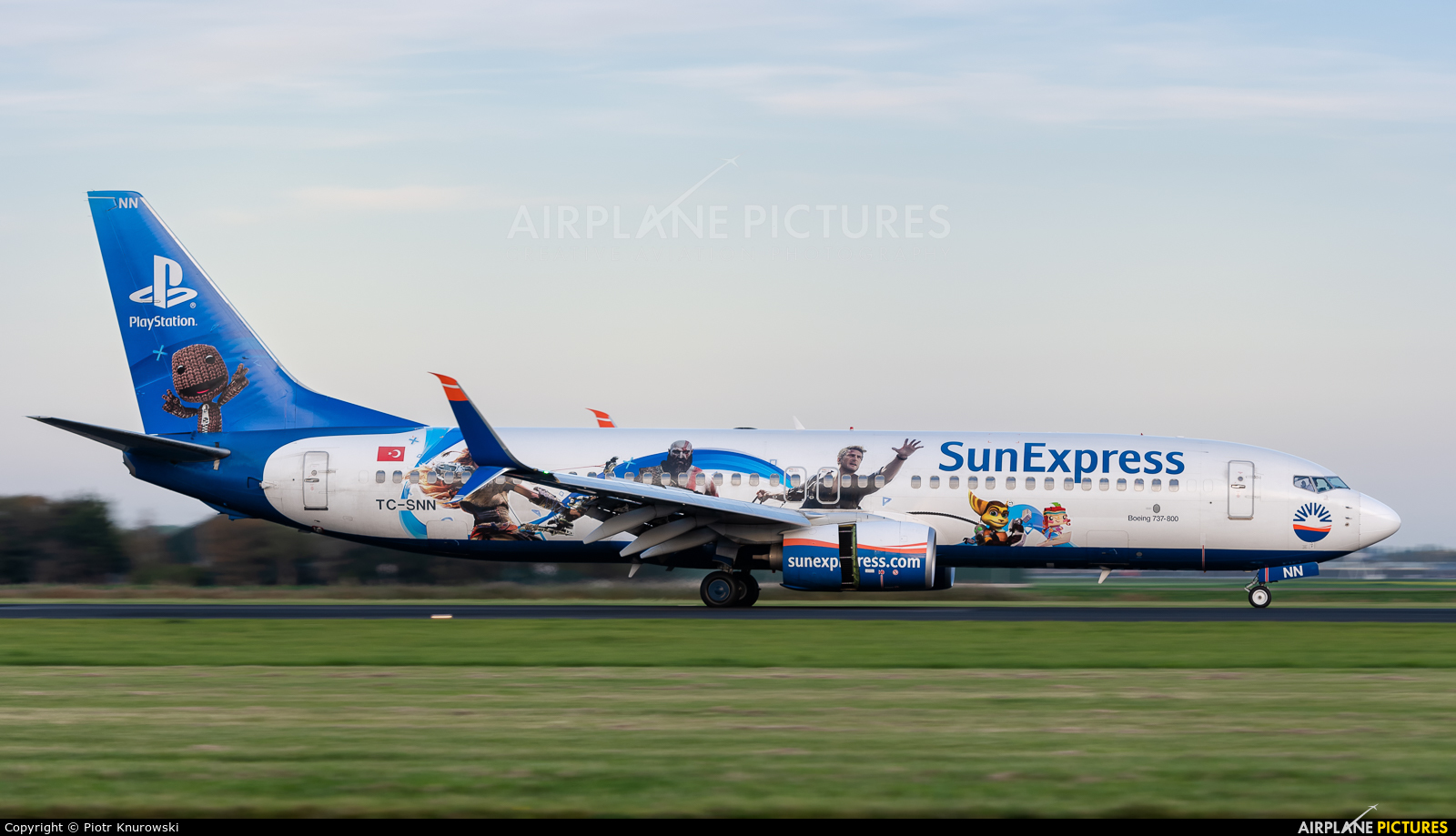 SunExpress TC-SNN aircraft at Amsterdam - Schiphol
