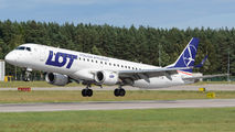 SP-LNK - LOT - Polish Airlines Embraer ERJ-195 (190-200) aircraft