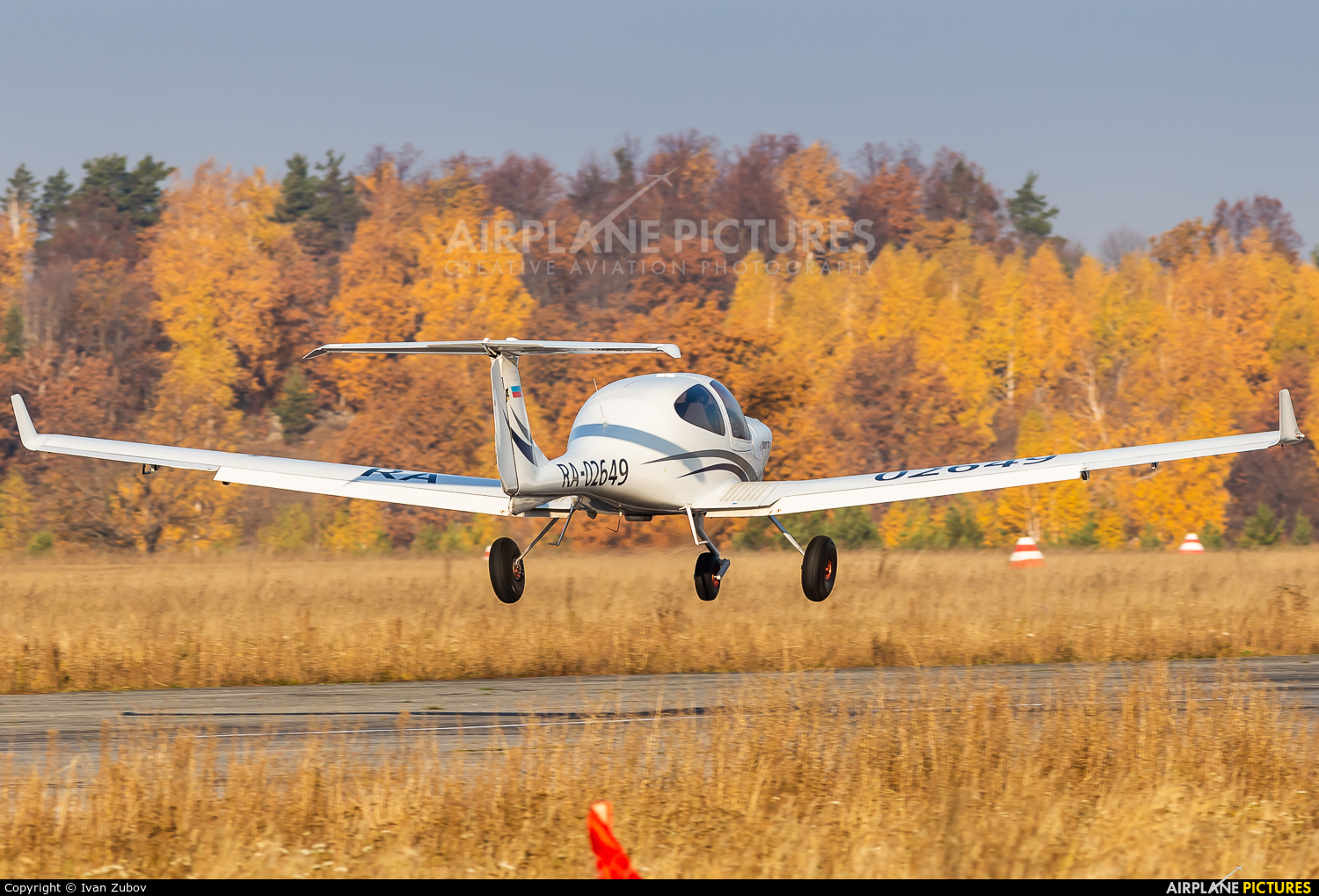 Ulyanovsk Institute of Civil Aviation RA-02649 aircraft at Soldatsaya Tashla