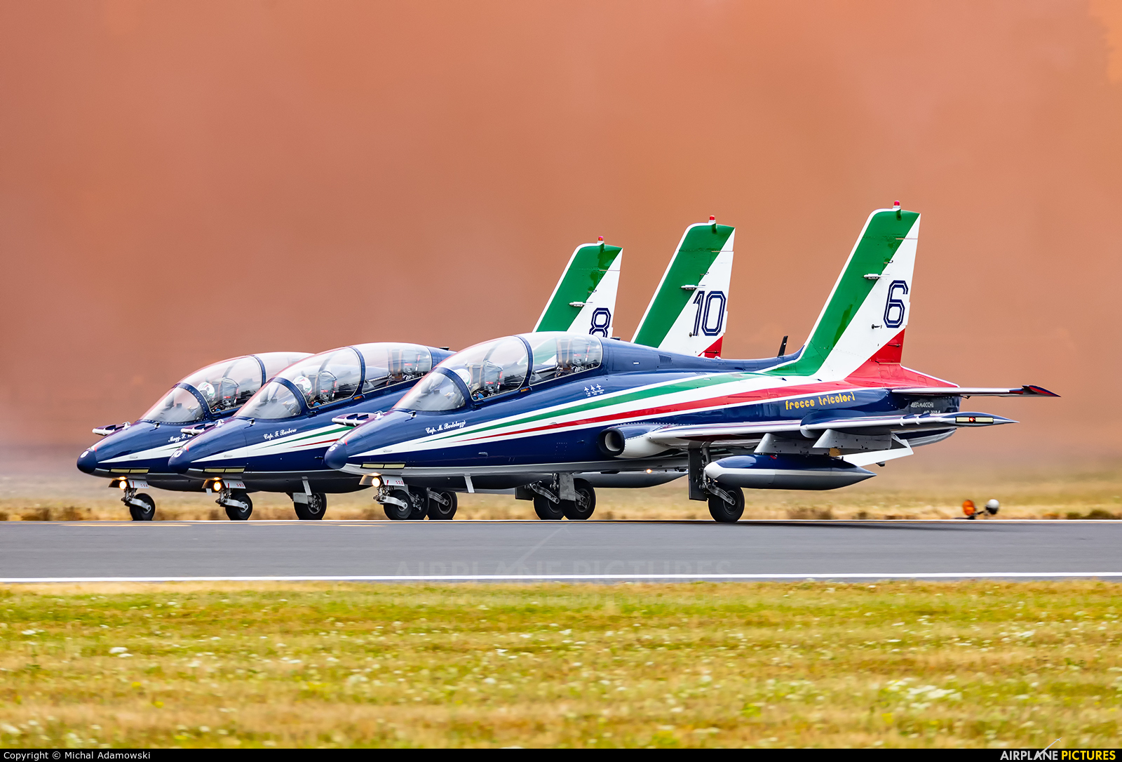 Italy - Air Force "Frecce Tricolori" MM54538 aircraft at Fairford