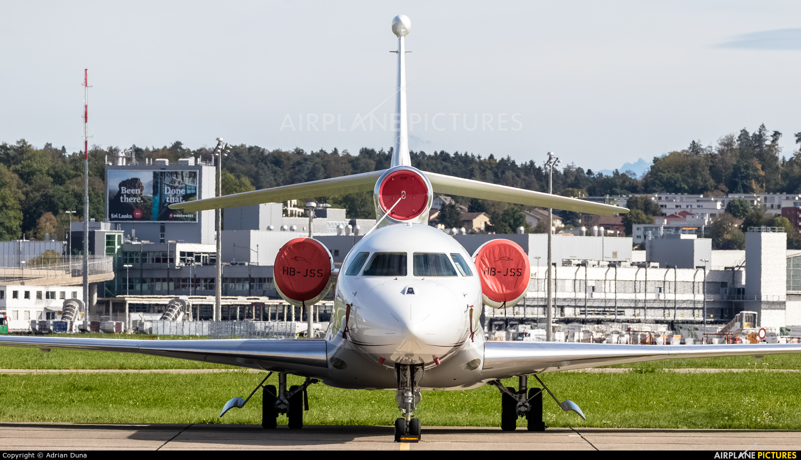 Private HB-JSS aircraft at Zurich