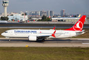 TC-LCA - Turkish Airlines Boeing 737-8 MAX aircraft