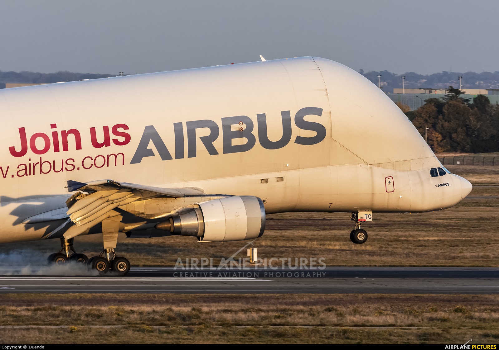Airbus Industrie F-GSTC aircraft at Toulouse - Blagnac