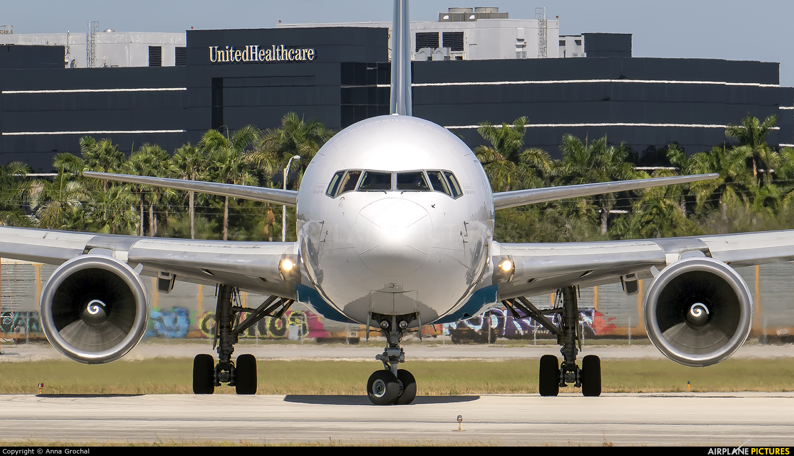 Amazon Prime Air N1381A aircraft at Miami Intl