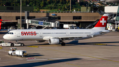HB-IOD - Swiss Airbus A321
