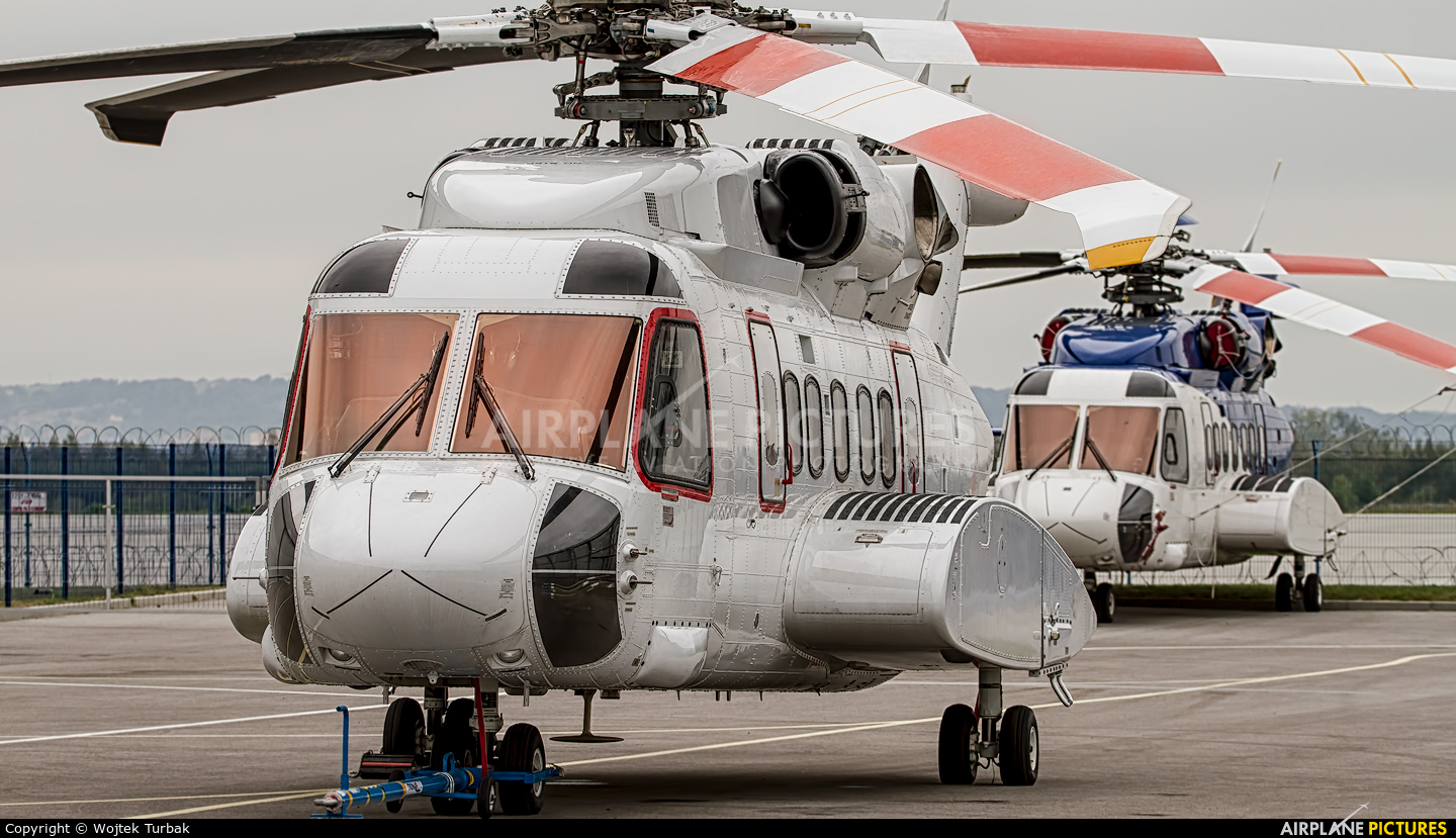 Bristow Helicopters G-CHKI aircraft at Rzeszów-Jasionka 