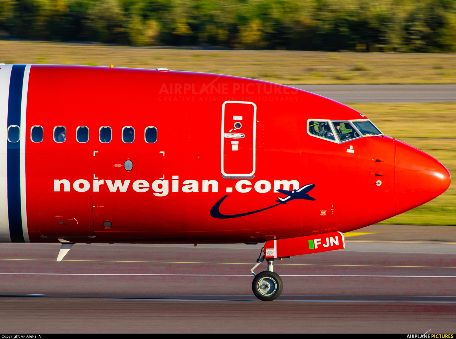 Norwegian Air International EI-FJN aircraft at Helsinki - Vantaa