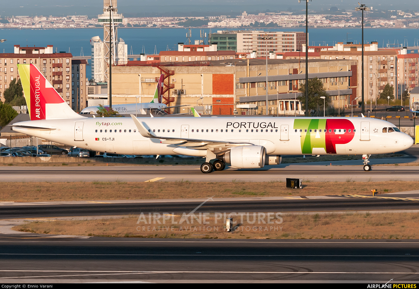 TAP Portugal CS-TJI aircraft at Lisbon