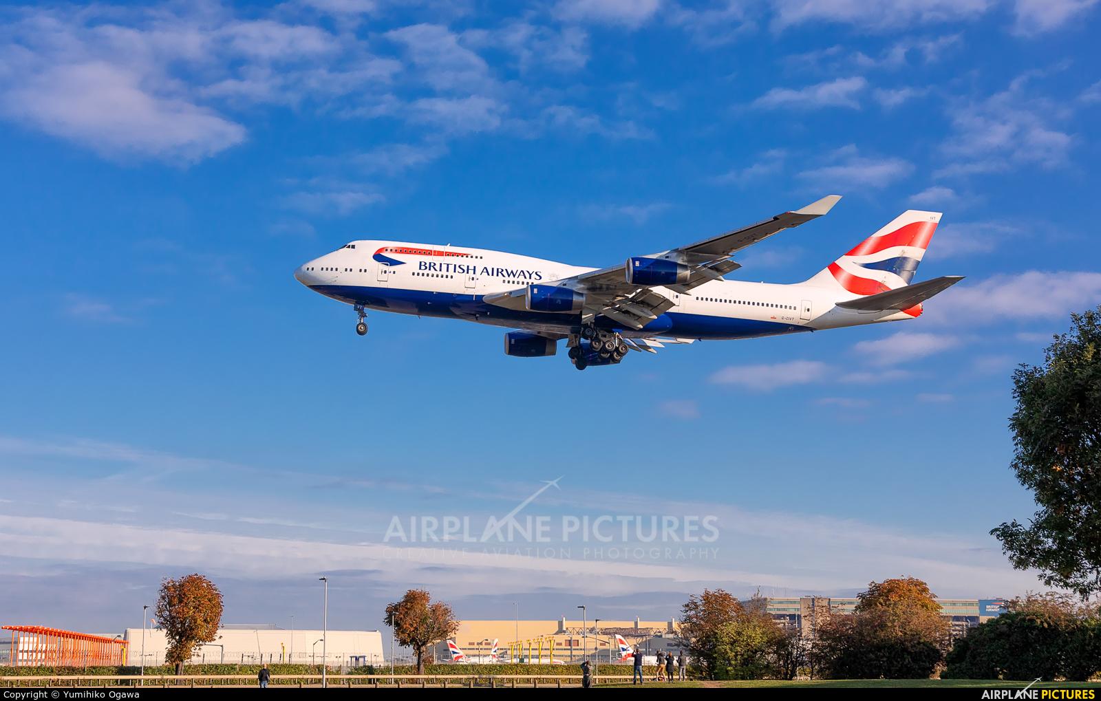 British Airways G-CIVT aircraft at London - Heathrow