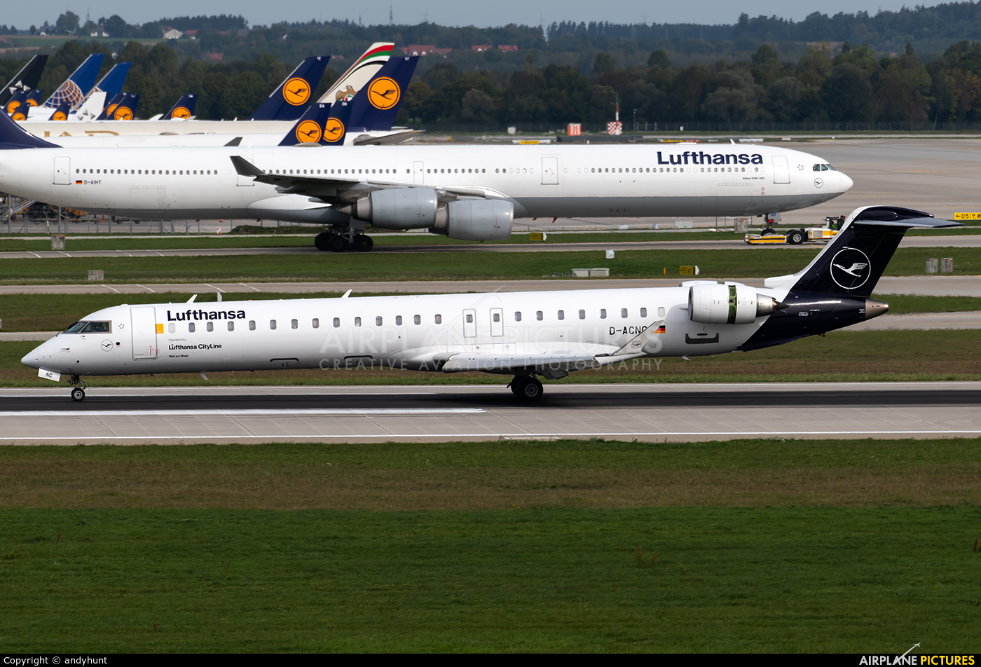 Lufthansa Regional - CityLine D-ACNC aircraft at Munich