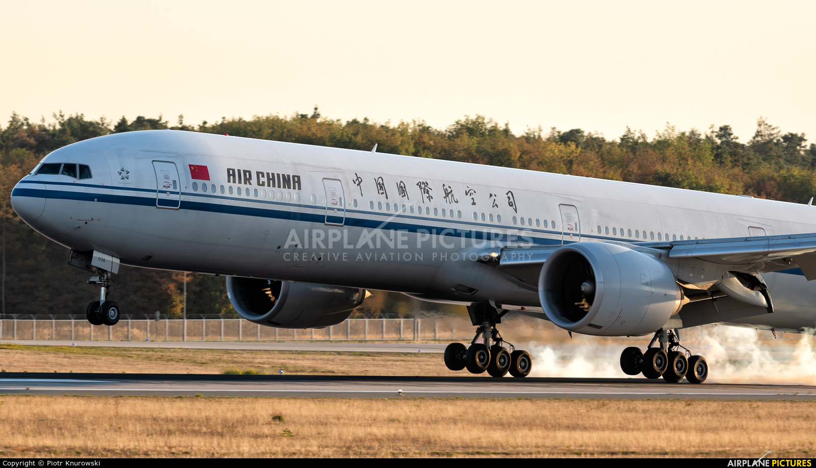 Air China B-2036 aircraft at Frankfurt