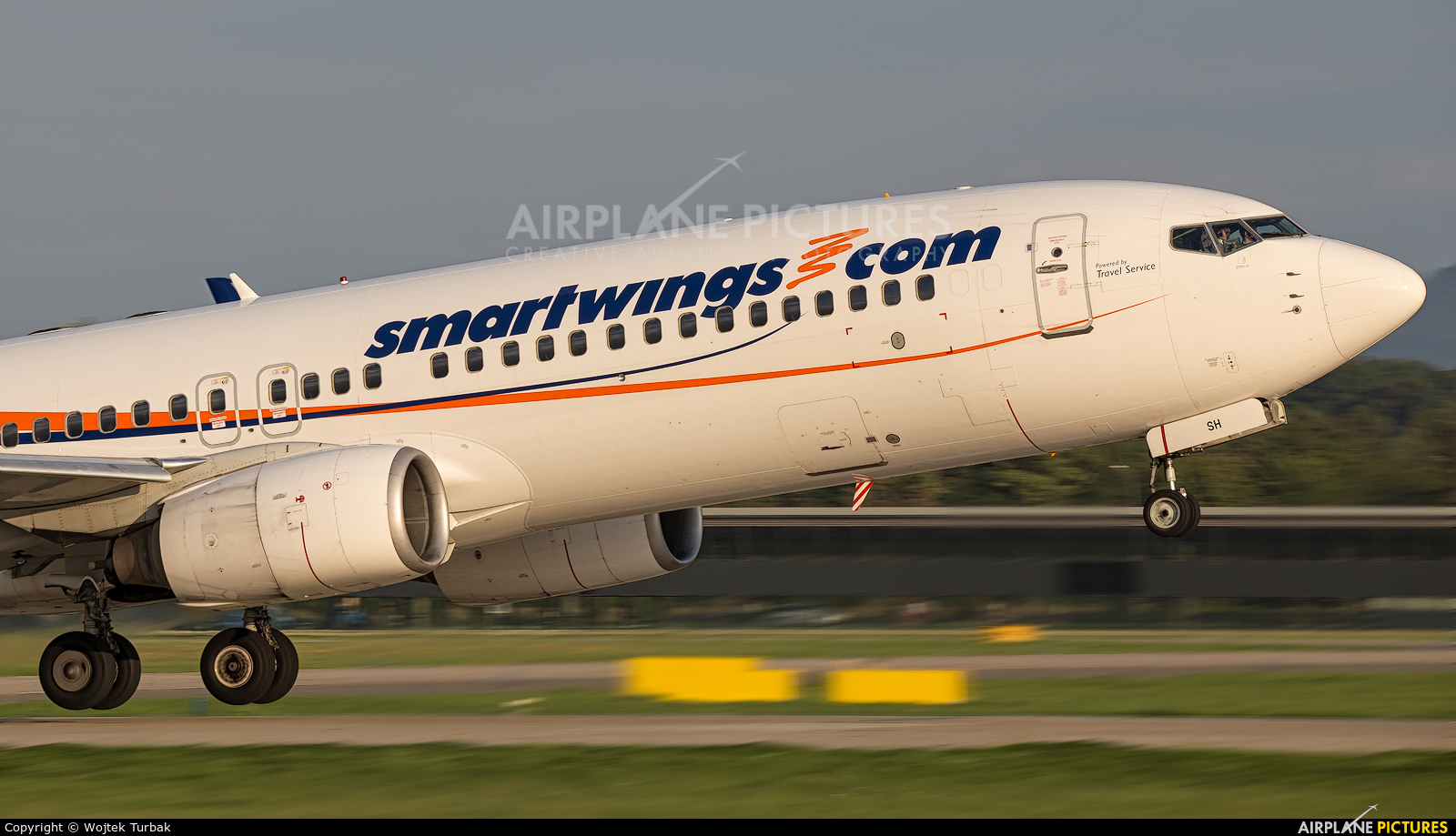 SmartWings OK-TSH aircraft at Ostrava Mošnov