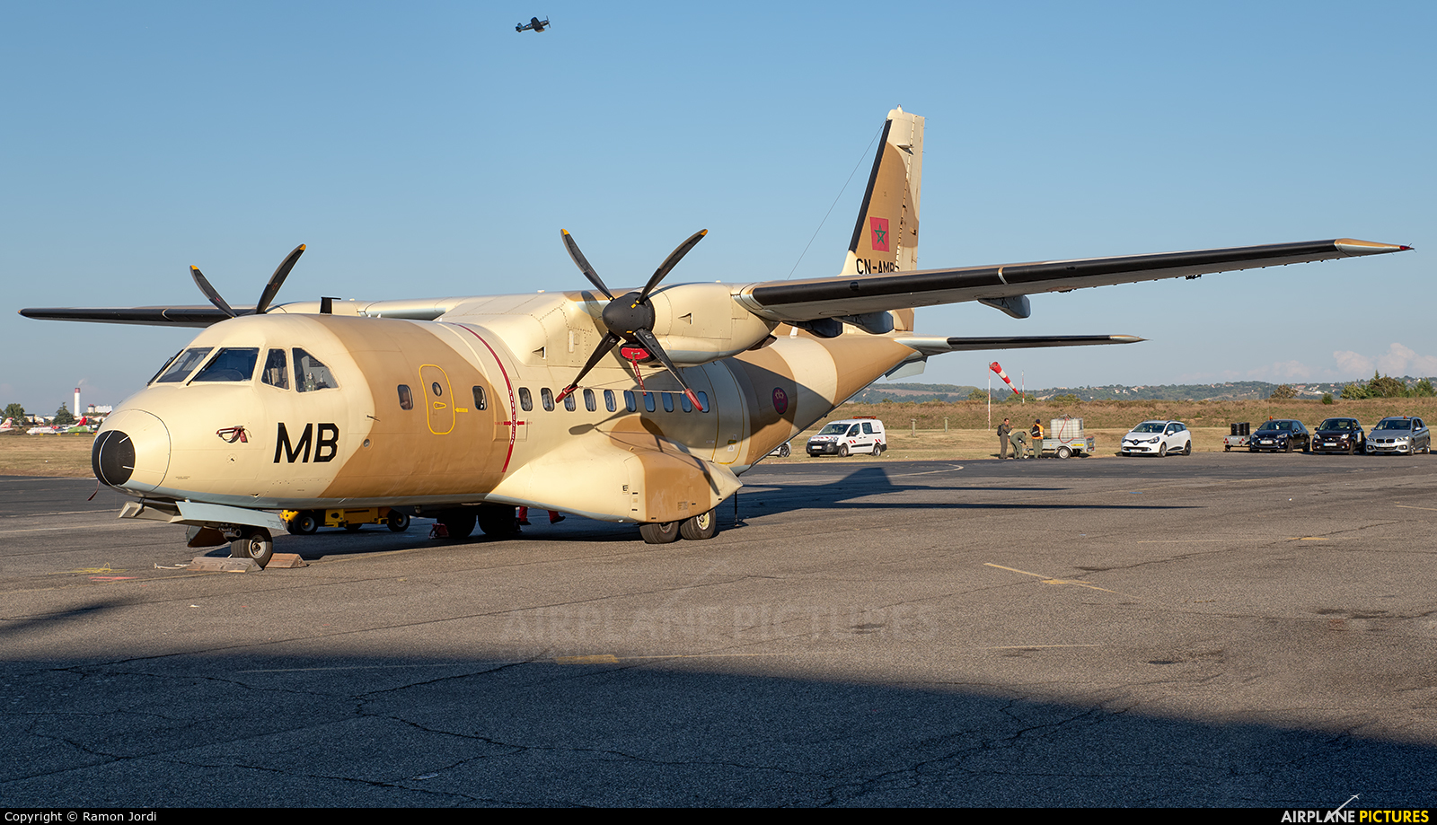 Morocco - Air Force CN-AMB aircraft at Toulouse - Francazal