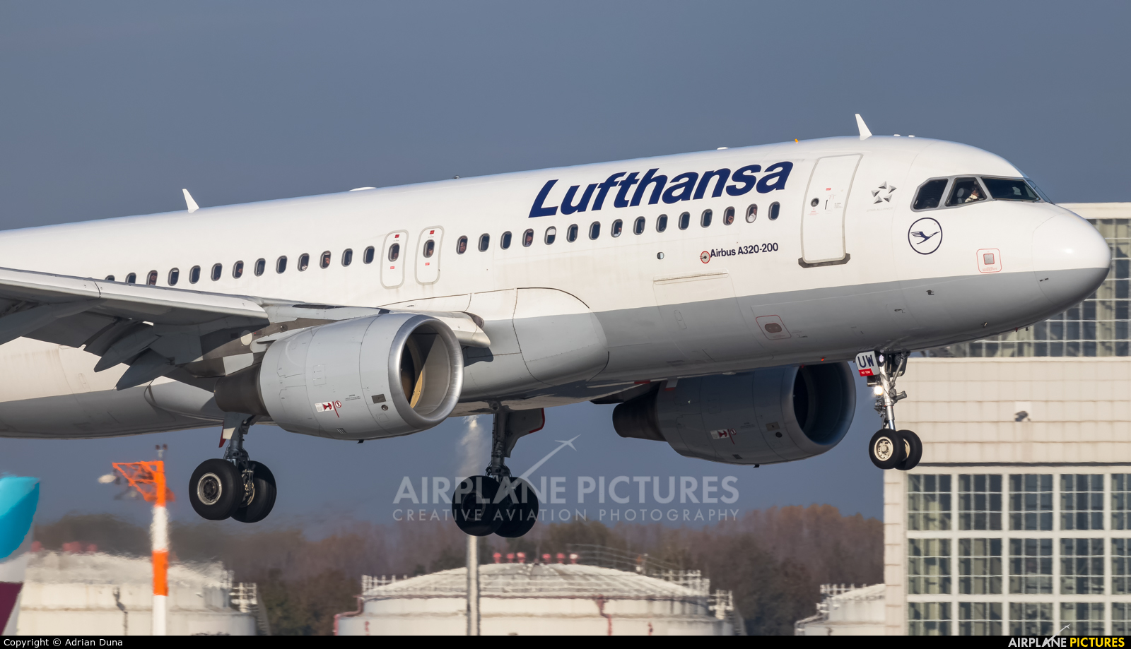 Lufthansa D-AIUW aircraft at Munich