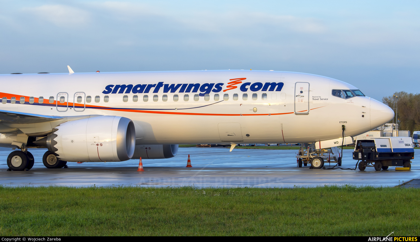 SmartWings OK-SWD aircraft at Warsaw - Frederic Chopin