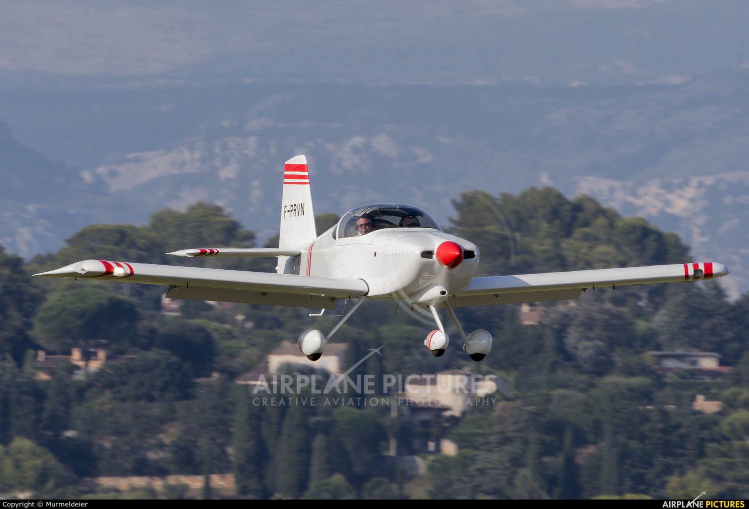 Private F-PRVN aircraft at Cannes - Mandelieu