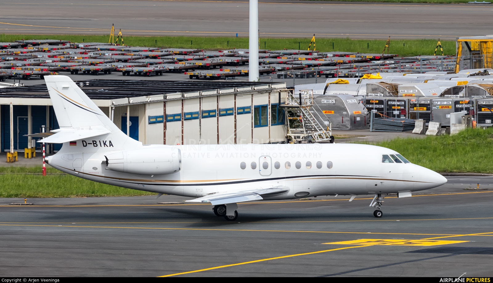 ACM Air Charter D-BIKA aircraft at Brussels - Zaventem