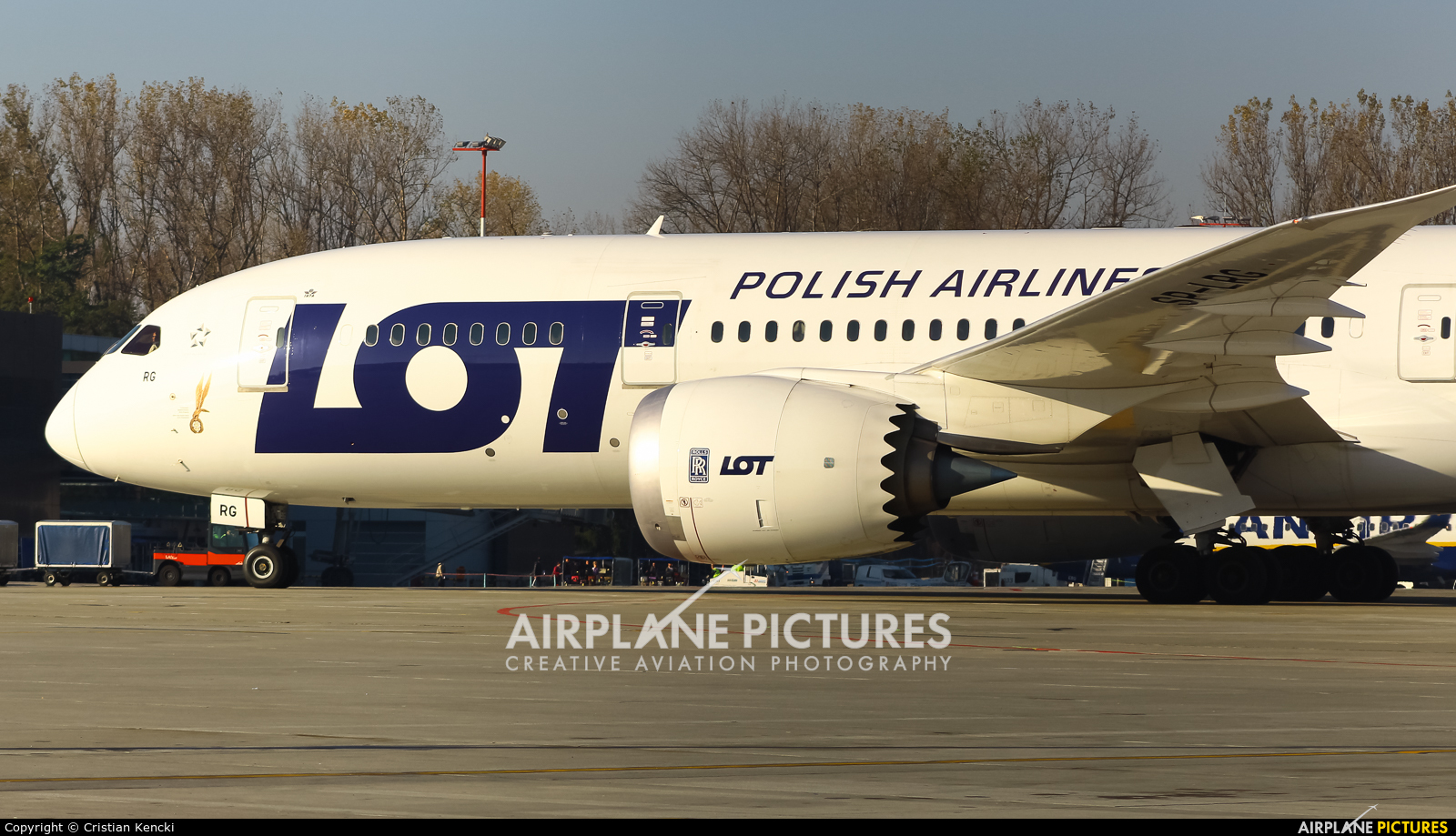 LOT - Polish Airlines SP-LRG aircraft at Kraków - John Paul II Intl