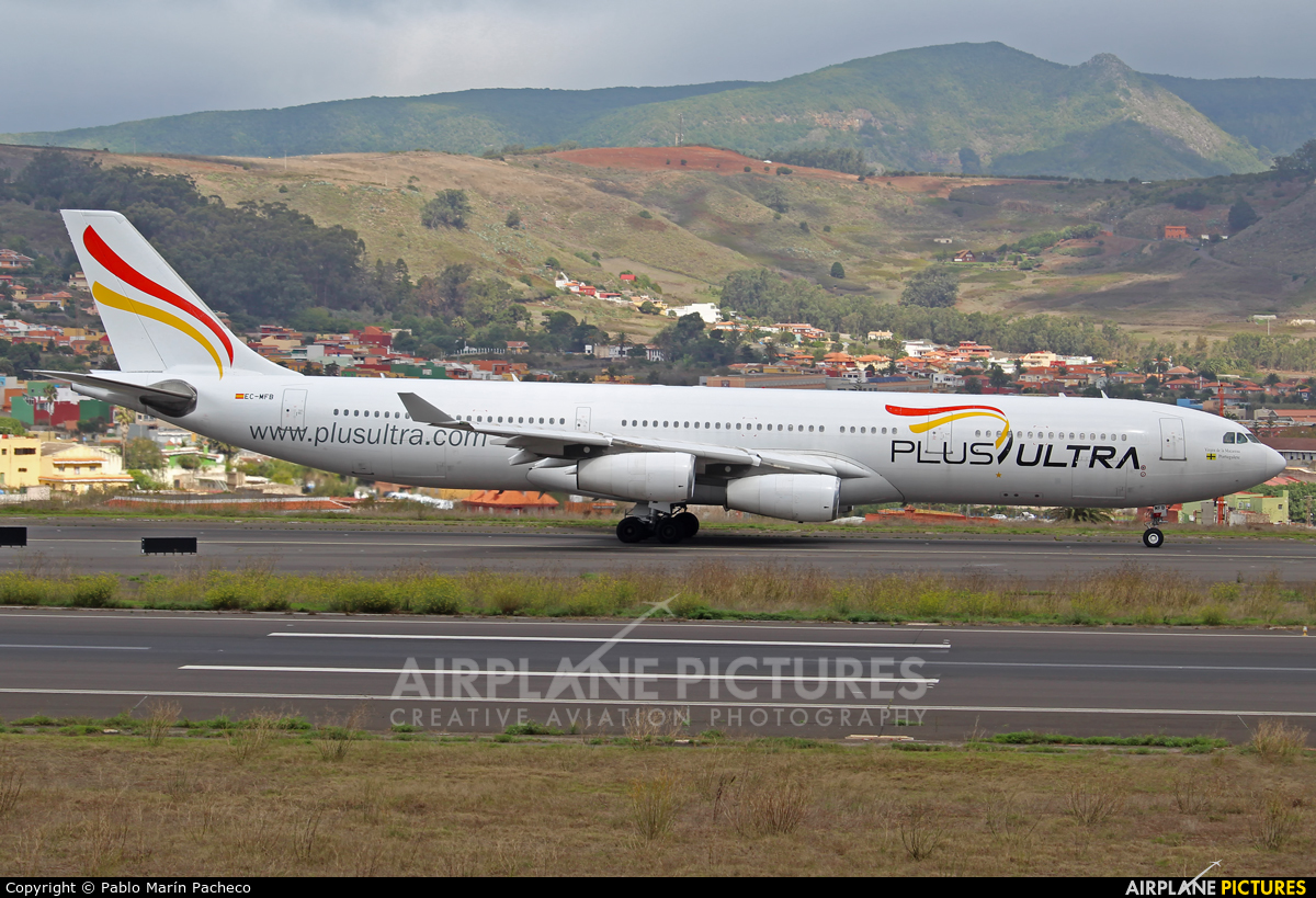 Plus Ultra EC-MFB aircraft at Tenerife Norte - Los Rodeos