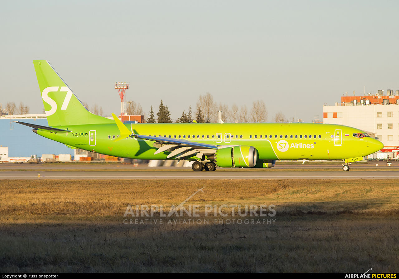 S7 Airlines VQ-BGW aircraft at Moscow - Domodedovo