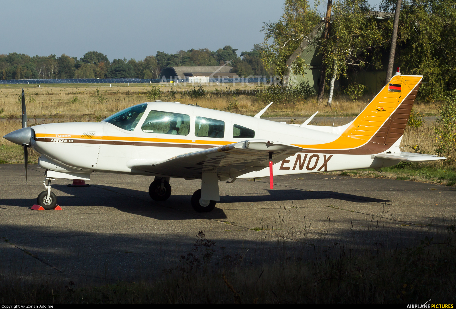 Private D-ENOX aircraft at Weeze - Niederrhein