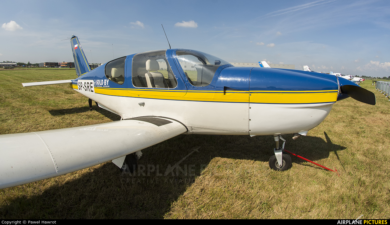 Private SP-SRE aircraft at Mielec
