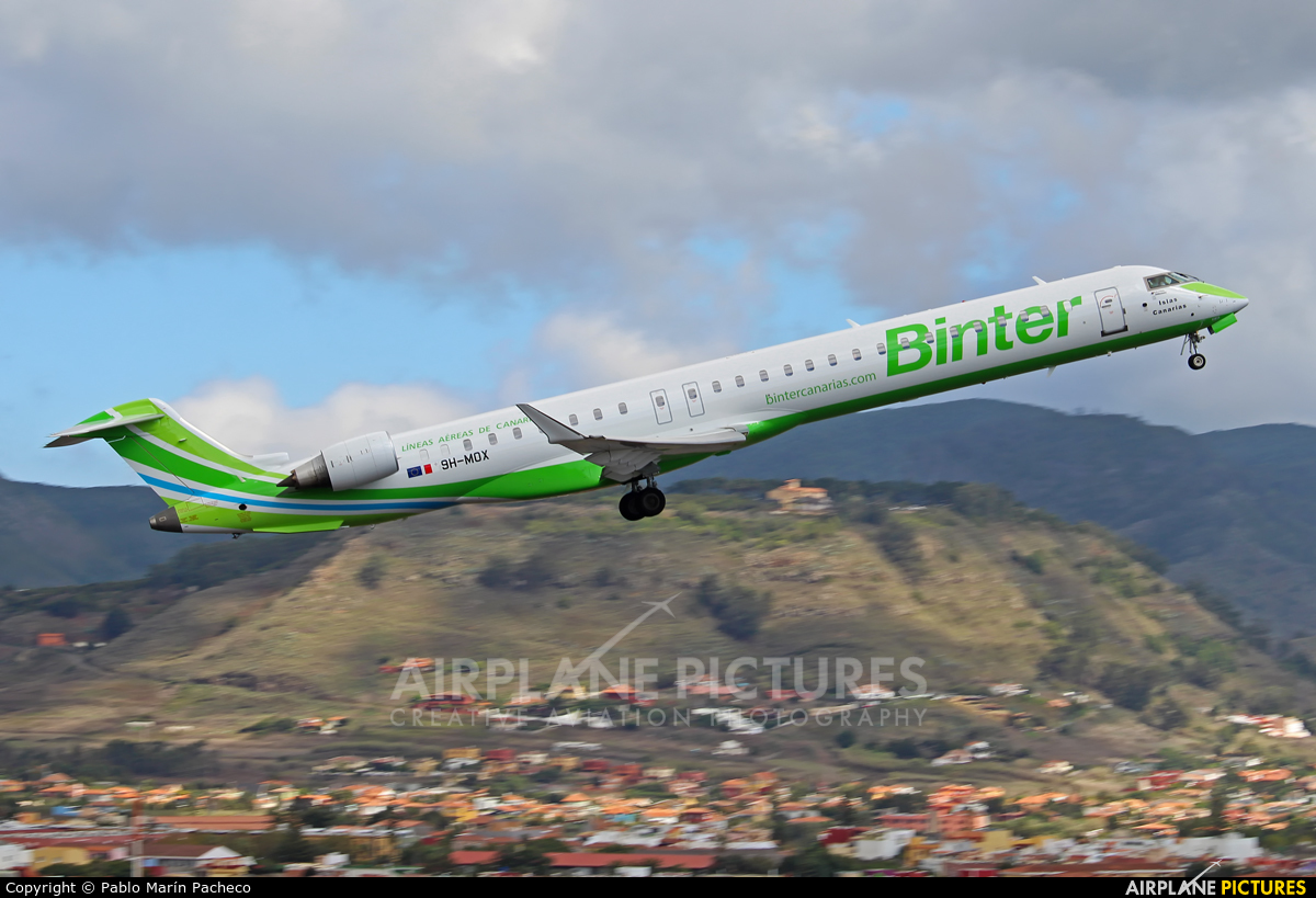 Binter Canarias 9H-MOX aircraft at Tenerife Norte - Los Rodeos