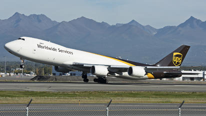 N609UP - UPS - United Parcel Service Boeing 747-8F
