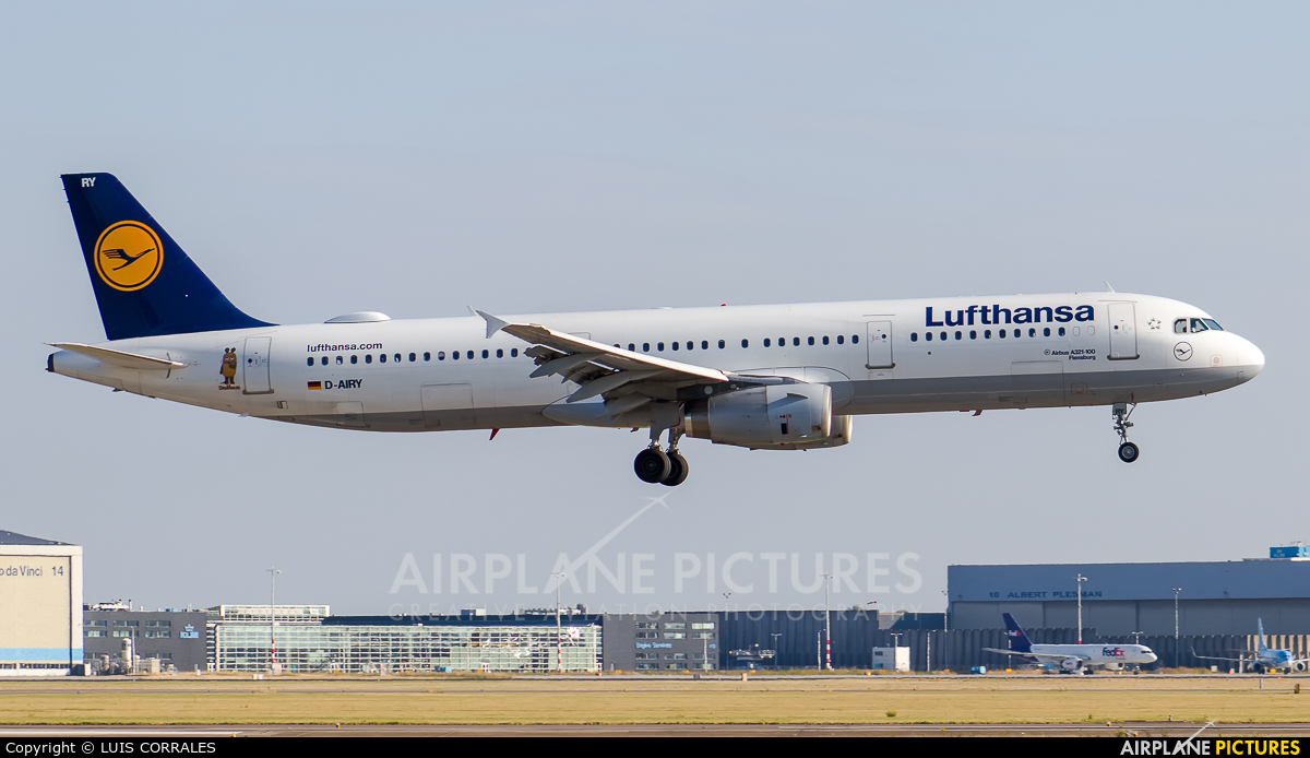 Lufthansa D-AIRY aircraft at Amsterdam - Schiphol