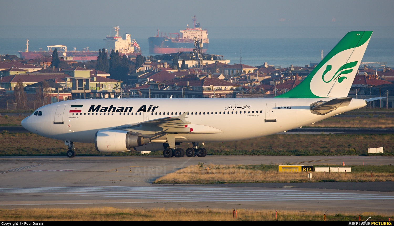 Mahan Air EP-MMJ aircraft at Istanbul - Ataturk