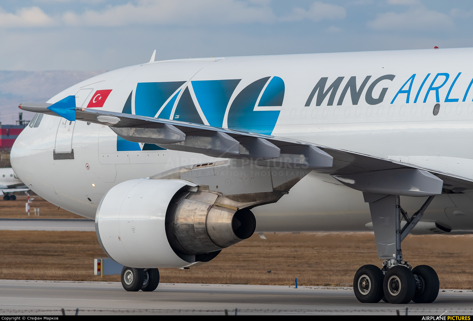 MNG Cargo TC-MCC aircraft at Sofia