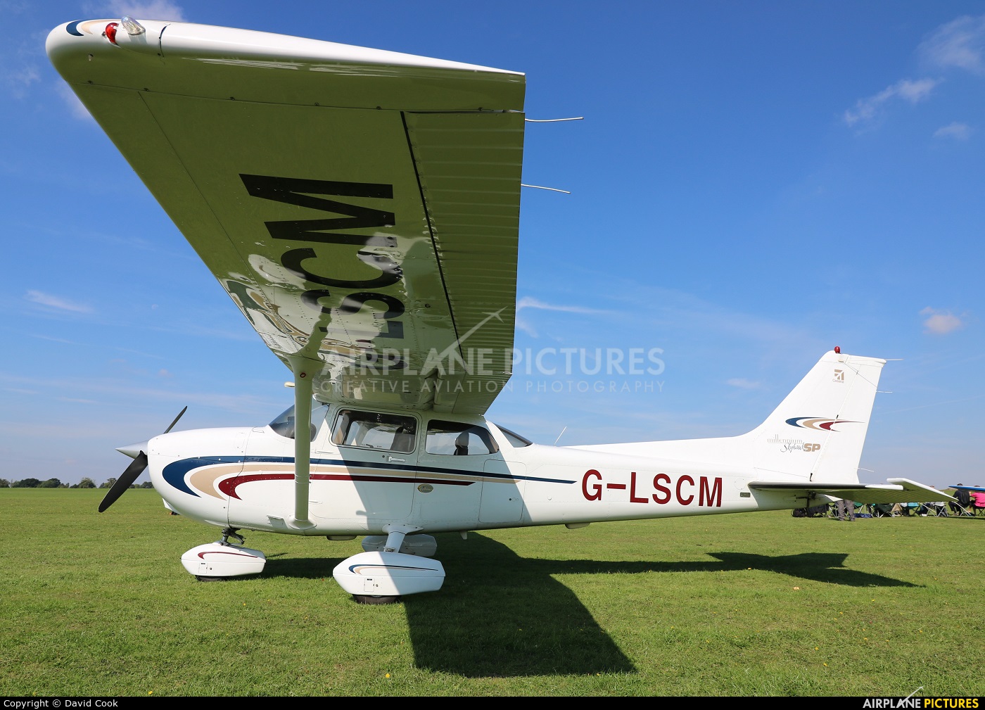 Private G-LSCM aircraft at Northampton / Sywell
