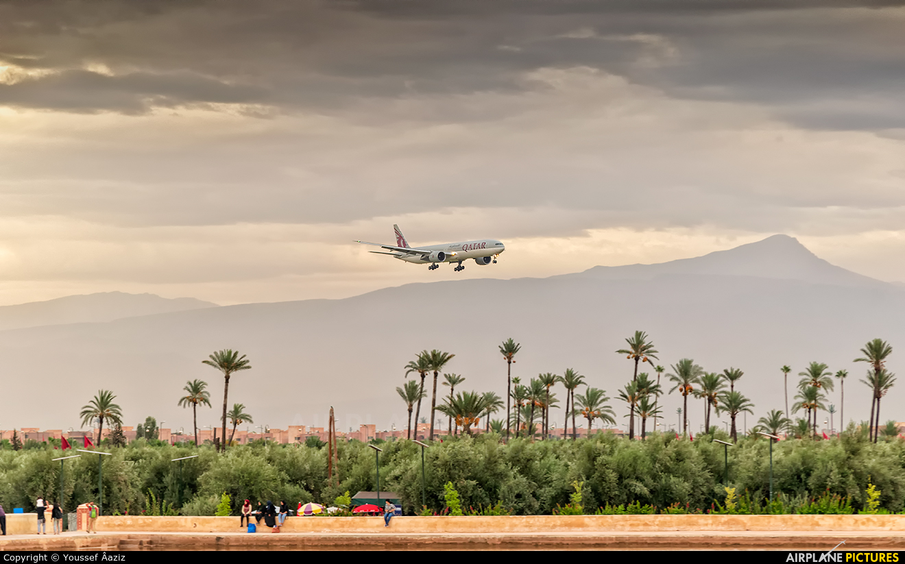 - Airport Overview  aircraft at Marrakech - Menara