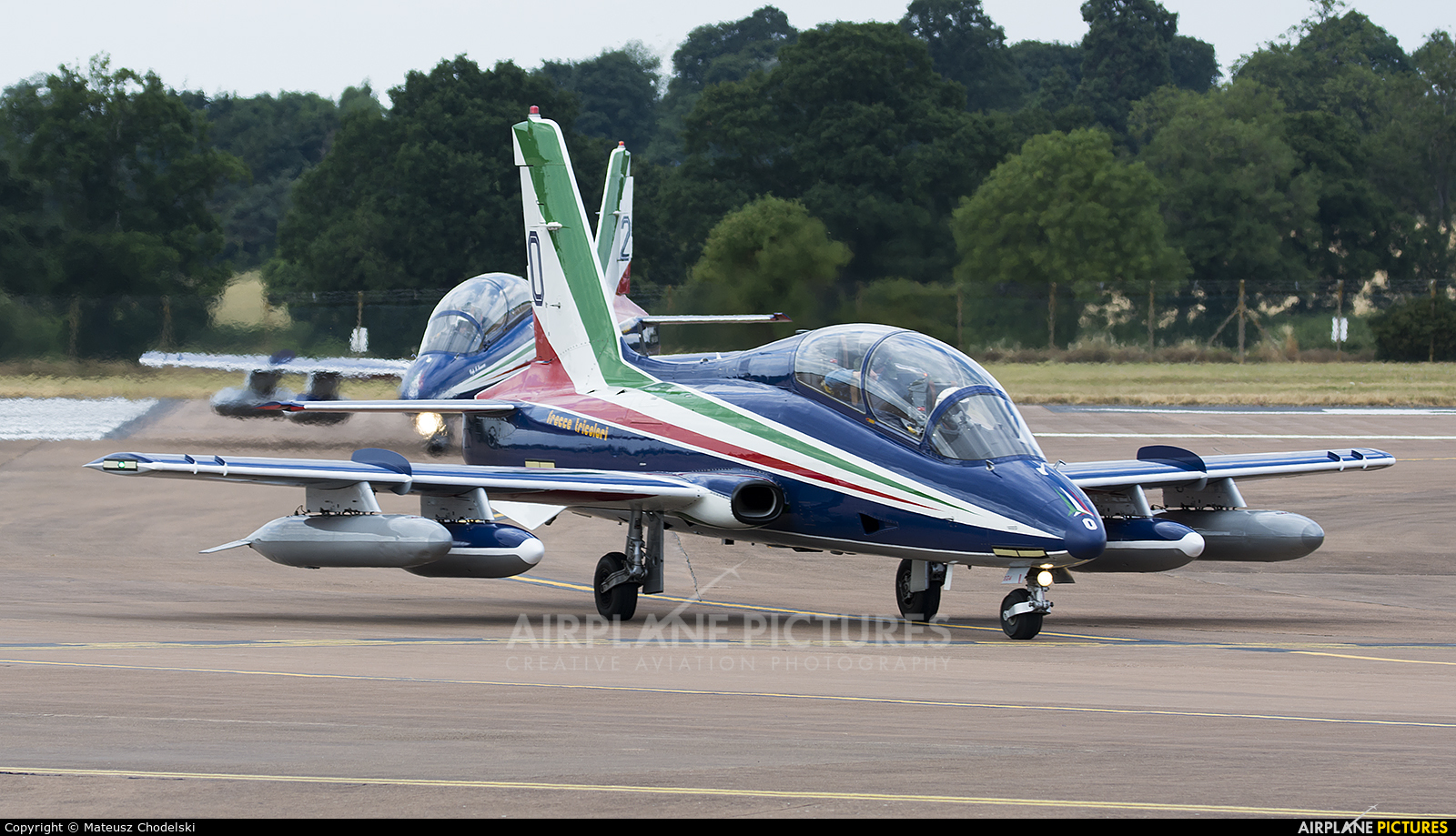 Italy - Air Force "Frecce Tricolori" MM54534 aircraft at Fairford