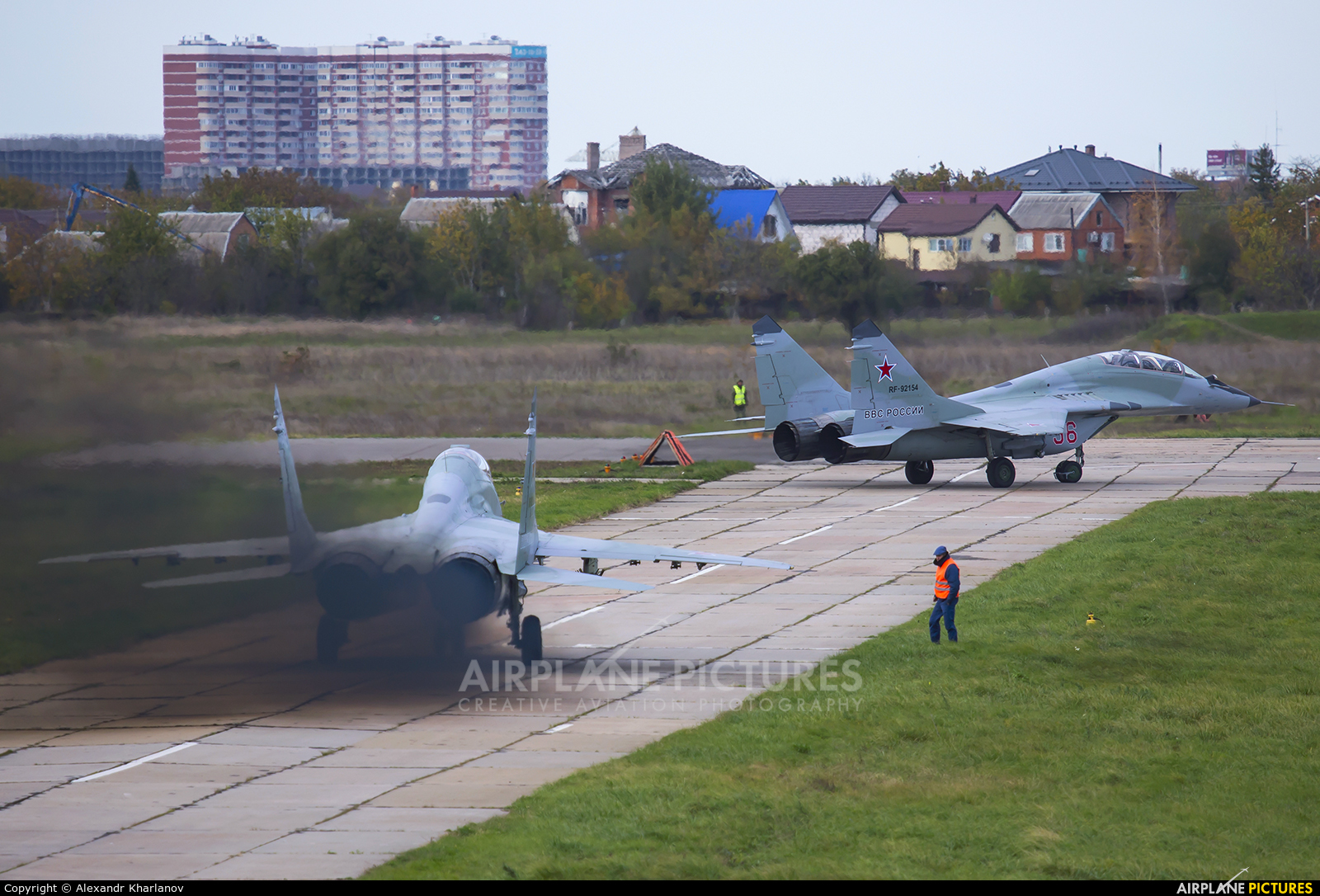 Russia - Air Force "Strizhi" 56 aircraft at Krasnodar Tsentralny