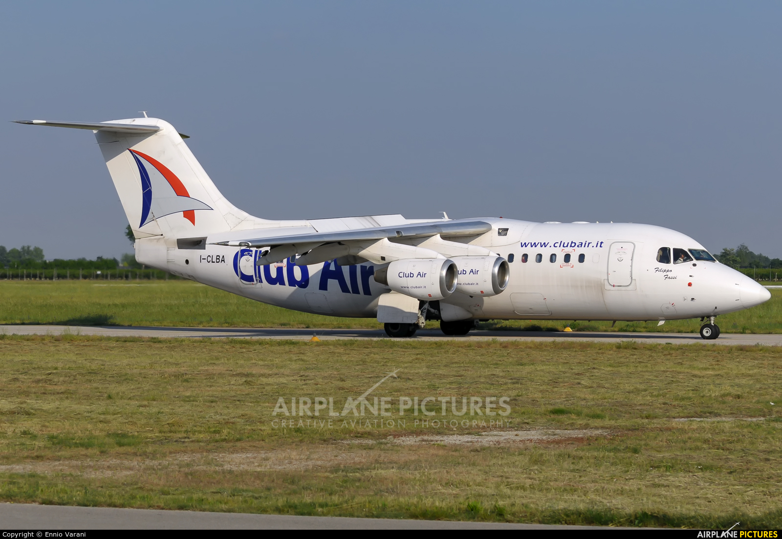 Club Air I-CLBA aircraft at Verona - Villafranca